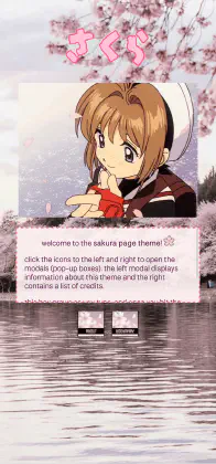A mobile preview of the theme. The pixels, rather than sitting besides the header image, rest beneath the main content.